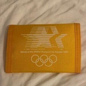 1984 Oympic Games Yellow Wallet